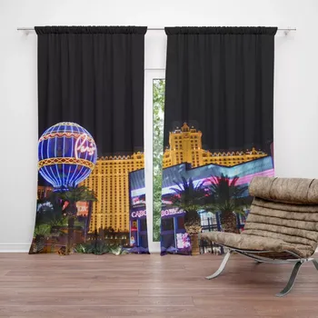 Závěs Sablio Závěs Las Vegas 3: 2ks 140x250cm