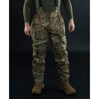 Ochranné vybavení na lov a střelbu Pentagon® Tactical Voděodolné kalhoty Hurricane Shell Pentagon® Multicam®, Barva: Multicam®, Velikost: XL - long