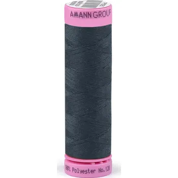 Nit Polyesterové nitě návin 100 m Aspo Amann, střední, 0348 Pewter