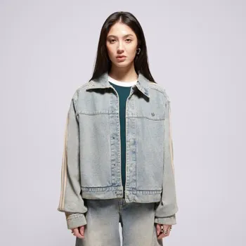 Pánská větrovka Adidas Bunda P Ess Denim Jkt Modrá 38