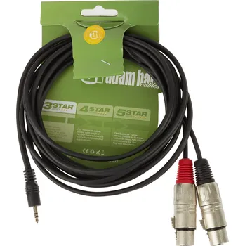 Audio kabel Adam Hall K3 YWFF 0300 + prodloužená záruka 3 roky