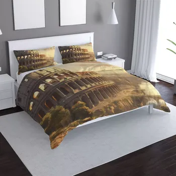 Povlečení Sablio Povlečení Řím Koloseum Historic - 140x200 / 90x70