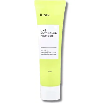 Pleťový peeling iUNIK - Lime Moisture Mild Peeling Gel 90ml