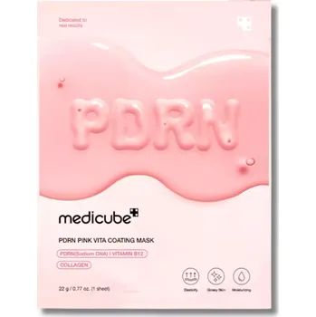 Pleťová maska Medicube - PDRN Pink Vita Coating Mask