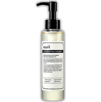 Odličovač Dear Klairs - Gentle Black Fresh Cleansing Oil - 150ml
