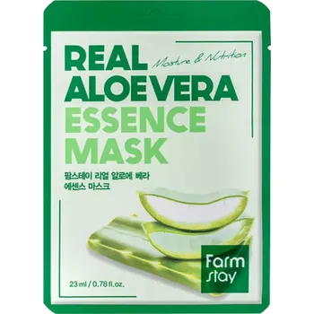Pleťová maska Farmstay - Real Aloe Vera Essence Mask 23ml