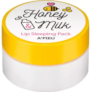 Péče o rty A'Pieu - Honey & Milk Lip Sleeping Pack 6.7g
