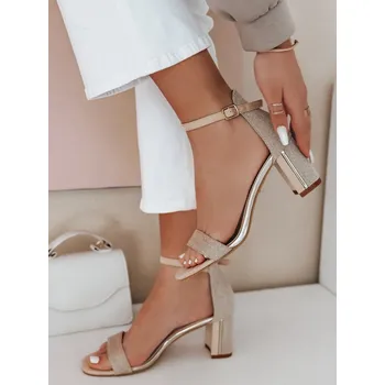 Dámské sandále Dámské sandály na blokovém podpatku SOFHEELS ZY0792 Barva: Barevná, Velikost: 38