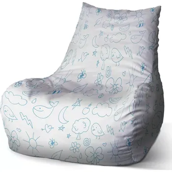 Sedací pytel Sablio Sedací vak Bean Kreslení nejmenších - 60 x 70 x 70 cm