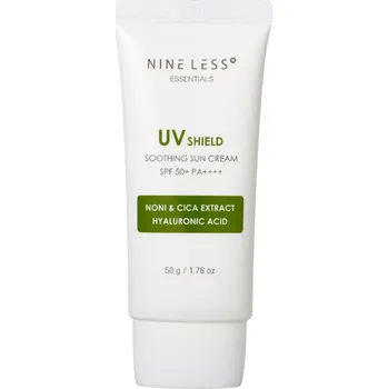 Přípravek na opalování Nine Less - Essentials UV Shield Soothing Sun Cream SPF 50+ PA++++ 50ml