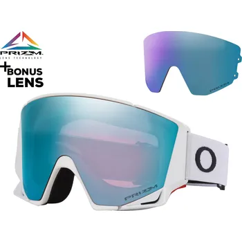 Snowboardové brýle Oakley Flow Scape M matte white | prizm sapphire & prizm iced 2026 - Odesíláme do 24 hodin