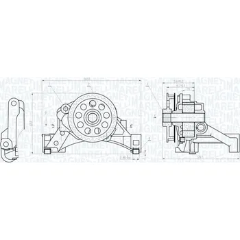 Olejové čerpadlo Olejové čerpadlo MAGNETI MARELLI OP0010