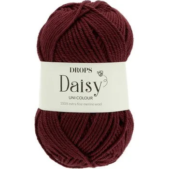 Příze Drops Daisy UNI 36 vínová