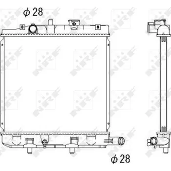 Chladič motoru Chladič, chlazení motoru NRF 53291
