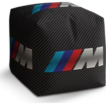 Taburet Sablio Taburet Cube MPERFORMANCE Karbon: 40x40x40 cm