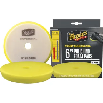 Autovosk Meguiar's Professional Polishing Foam Pad - pěnové lešticí kotouče, průměr: 6", 2 kusy