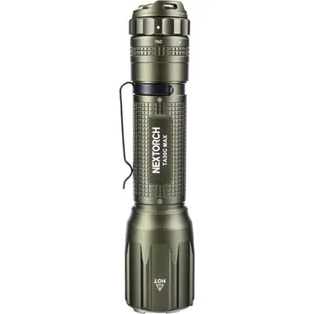 Svítilna NexTorch® Svítilna TA30C Tactical One-Step-Strobe / 3000 lm, Barva: Green