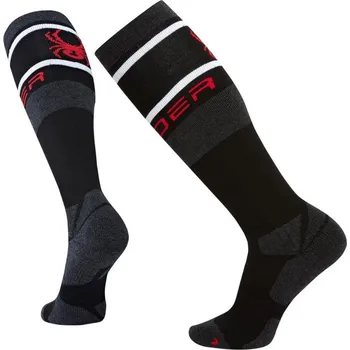 Pánské ponožky Lyžařské ponožky SPYDER Pro Merino Socks Černá 43-46