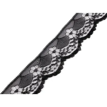 Krajka Silonová krajka šíře 40 mm