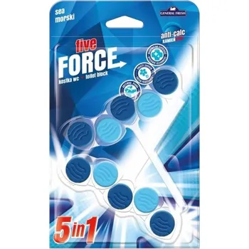WC čistič GF Five-force blistr s vůní moře 2x50 g
