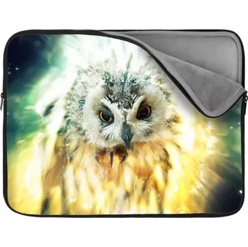 pouzdro na notebook Sablio Obal na notebook Sova - 17"