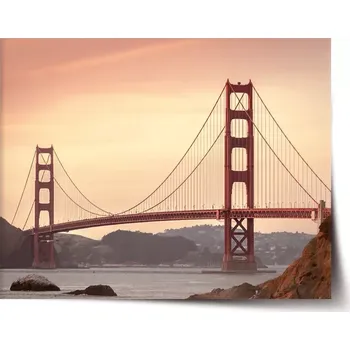 Plakát Sablio Plakát Golden Gate 2 - 60x40 cm