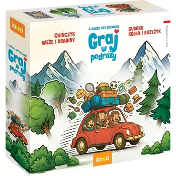 Cestovní hra Cestovní sada her pro děti 3+ – 4 oblíbené hry