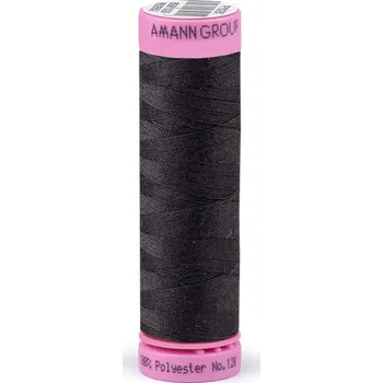 Nit Polyesterové nitě návin 100 m Aspo Amann, střední, 1237 After Dark