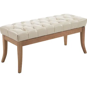 Barová židle LRCZ Lavice Ramses z umělé kůže starožitné světlé barvy Barva: černá, Velikost: 100 cm