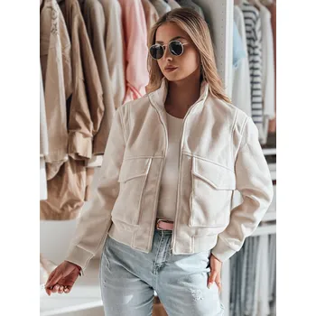 Dámská softshellová bunda Dámská bunda přechodná bomber oversize LUMINA TY4793 Barva: Černá, Velikost: L