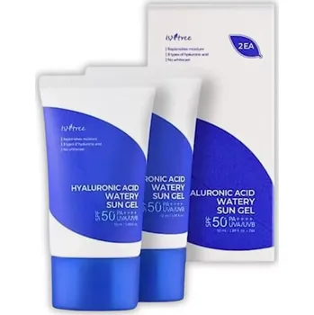 Přípravek na opalování IsNtree - 2 x Hyaluronic Acid Watery Sun Gel 2x50ml