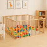 Ohrádka Scarlett KLÁRA- buk, 135 x 145 x 70 cm