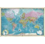 Mapa světa s póly 91,5 x 61 cm - Eurographics (2400-0557)