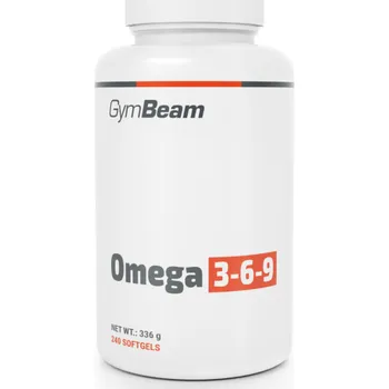 Fitness strava Omega 3-6-9 - GymBeam Kapsle: 360 kaps.