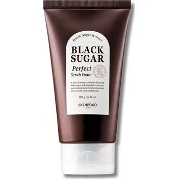 Pleťový peeling Skinfood - Black Sugar Perfect Scrub Foam 180g
