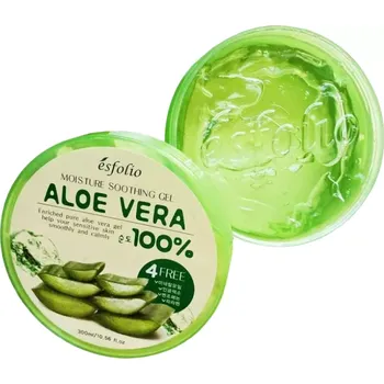 Tělový krém Esfolio - Moisture Soothing Gel Aloe Vera 100% 300ml