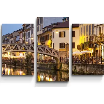 Obraz Sablio Obraz - 3-dílný Město - 75x50 cm