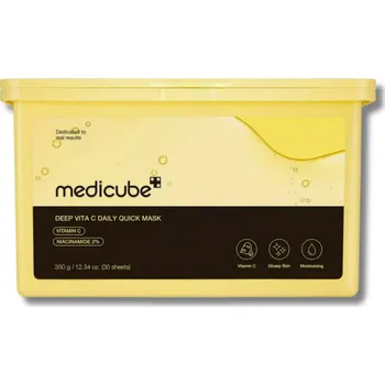 Pleťová maska Medicube - Deep Vita C Daily Quick Mask 30pcs