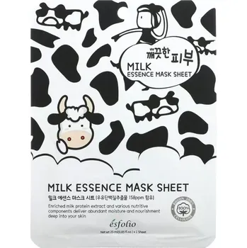 Pleťová maska Esfolio - Pure Skin Milk Essence Mask Sheet 25ml