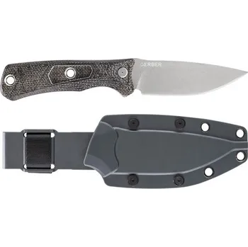 Multifunkční nůž Gerber® Nůž Convoy Gerber®, Barva: Kovově šedá, Varianta: Stříbrná čepel – Satin