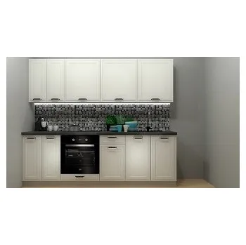 Pohovka FL KOMPLET VERDI 240 BEZ VYBAVENÍ šedá grenola/světle šedý mat