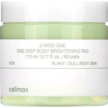 Tělový peeling Celimax - Ji Woo One Step Body Brightening Pad 60pads