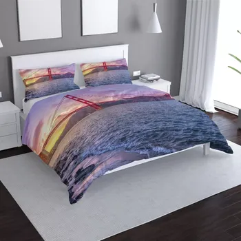 Povlečení Sablio Povlečení Golden Gate 5 - 140x200 / 90x70