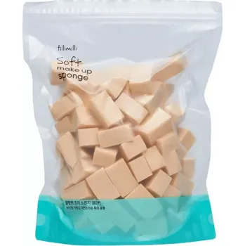 Houbička na make-up fillimilli - Soft Make Up Sponge Jumbo 80pcs