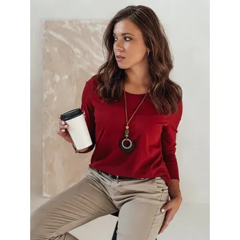 Dámská halenka Dámská halenka one size MINIMODA s přívěskem RY2677 Barva: Černá, Velikost: ONE SIZE