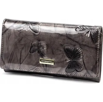 Peněženka Gregorio peněženka z pravé kůže šedá - dámská