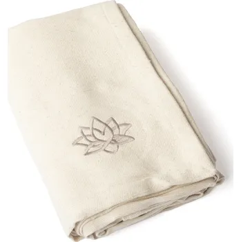 podložka na cvičení BODHI Bavlněná deka na jógu Bodhi Nidra BÉŽOVÁ