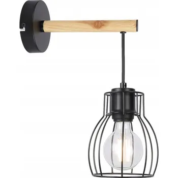 Nástěnné svítidlo Nástěnné svítidlo Candellux béžové, černé E27 60 W