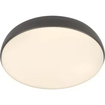 BRILONER Nikan stropní svítidlo pr.28,5 cm - 22W, 2300lm, LED, stmívatelné, CCT, dálkový ovladač, antracit 3876015