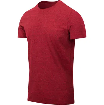 Pánské tričko Tričko Helikon T-Shirt Slim - Melange Red XXL